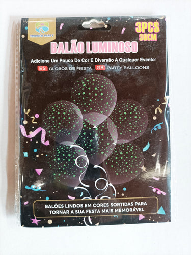 Kit Balão Luminoso - 3 pçs